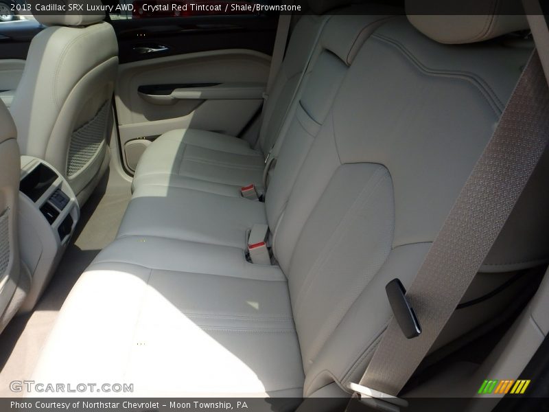 Crystal Red Tintcoat / Shale/Brownstone 2013 Cadillac SRX Luxury AWD