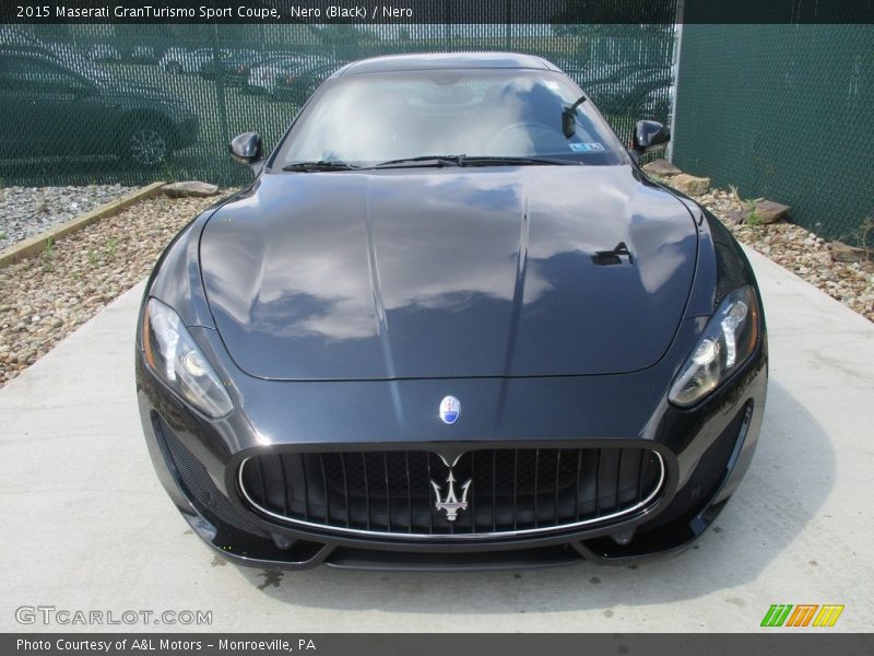 Nero (Black) / Nero 2015 Maserati GranTurismo Sport Coupe
