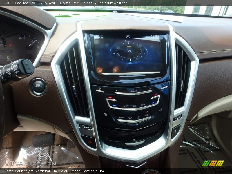 Crystal Red Tintcoat / Shale/Brownstone 2013 Cadillac SRX Luxury AWD