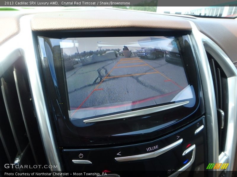 Crystal Red Tintcoat / Shale/Brownstone 2013 Cadillac SRX Luxury AWD