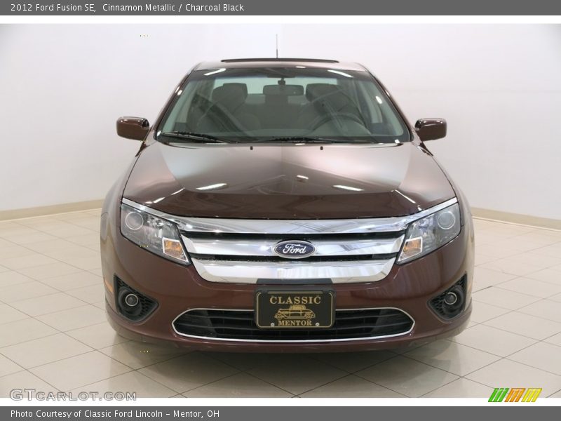 Cinnamon Metallic / Charcoal Black 2012 Ford Fusion SE