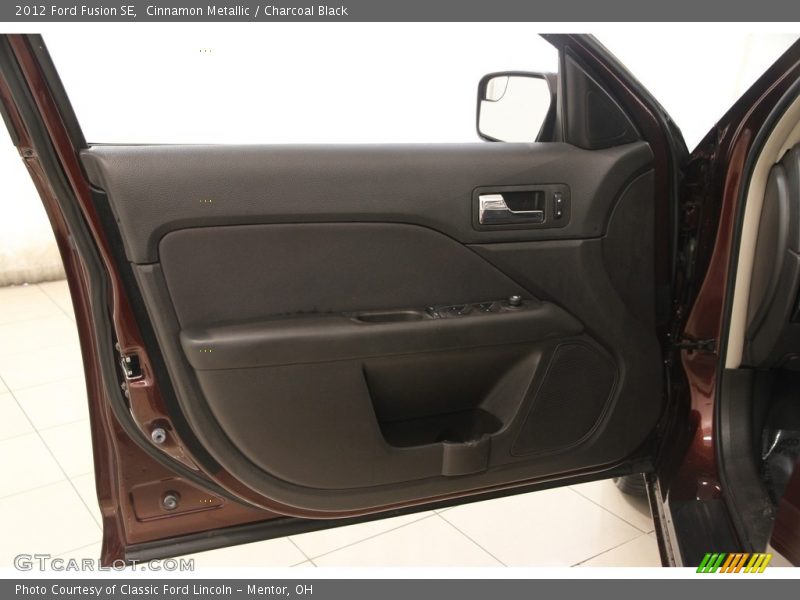 Cinnamon Metallic / Charcoal Black 2012 Ford Fusion SE