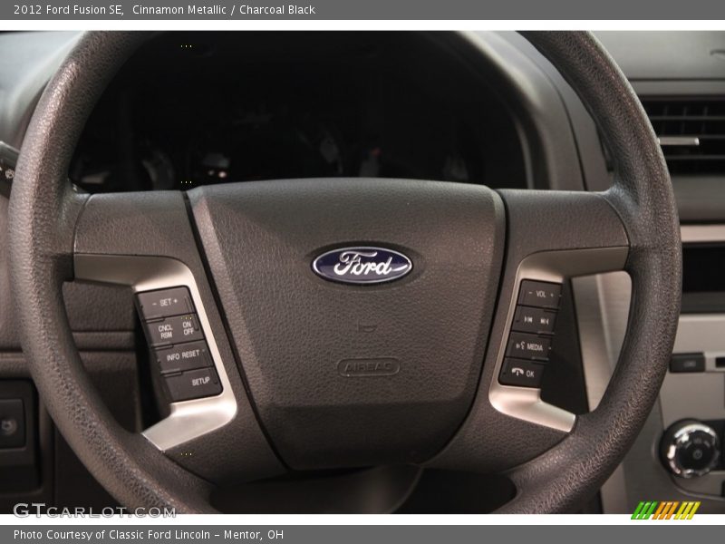 Cinnamon Metallic / Charcoal Black 2012 Ford Fusion SE