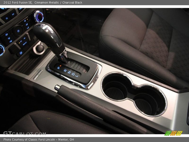 Cinnamon Metallic / Charcoal Black 2012 Ford Fusion SE