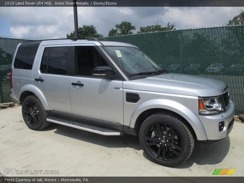 Indus Silver Metallic / Ebony/Ebony 2016 Land Rover LR4 HSE