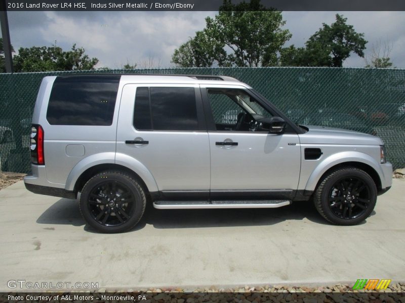 Indus Silver Metallic / Ebony/Ebony 2016 Land Rover LR4 HSE