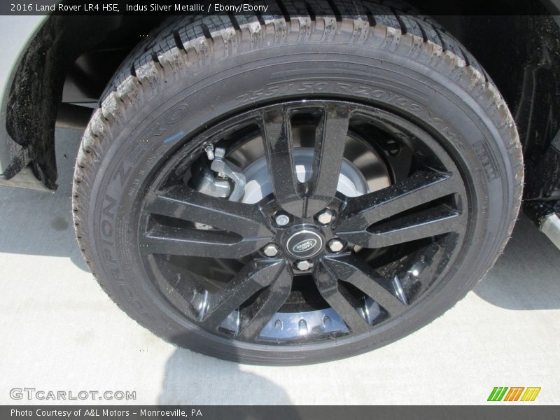 Indus Silver Metallic / Ebony/Ebony 2016 Land Rover LR4 HSE