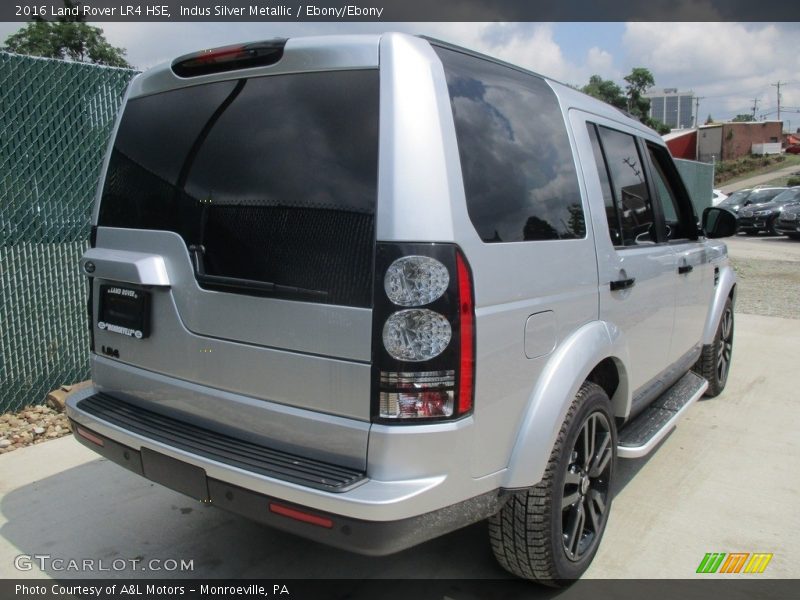 Indus Silver Metallic / Ebony/Ebony 2016 Land Rover LR4 HSE