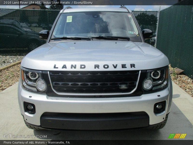 Indus Silver Metallic / Ebony/Ebony 2016 Land Rover LR4 HSE