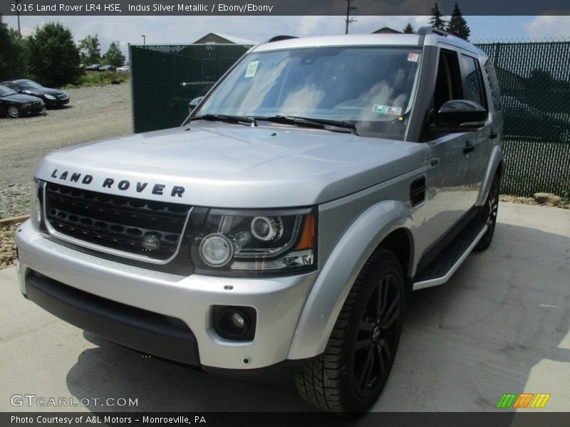 Indus Silver Metallic / Ebony/Ebony 2016 Land Rover LR4 HSE