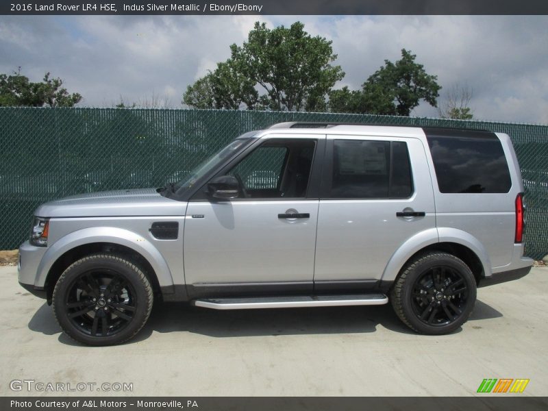 Indus Silver Metallic / Ebony/Ebony 2016 Land Rover LR4 HSE