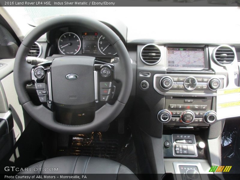 Indus Silver Metallic / Ebony/Ebony 2016 Land Rover LR4 HSE