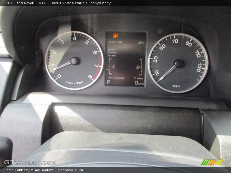 Indus Silver Metallic / Ebony/Ebony 2016 Land Rover LR4 HSE