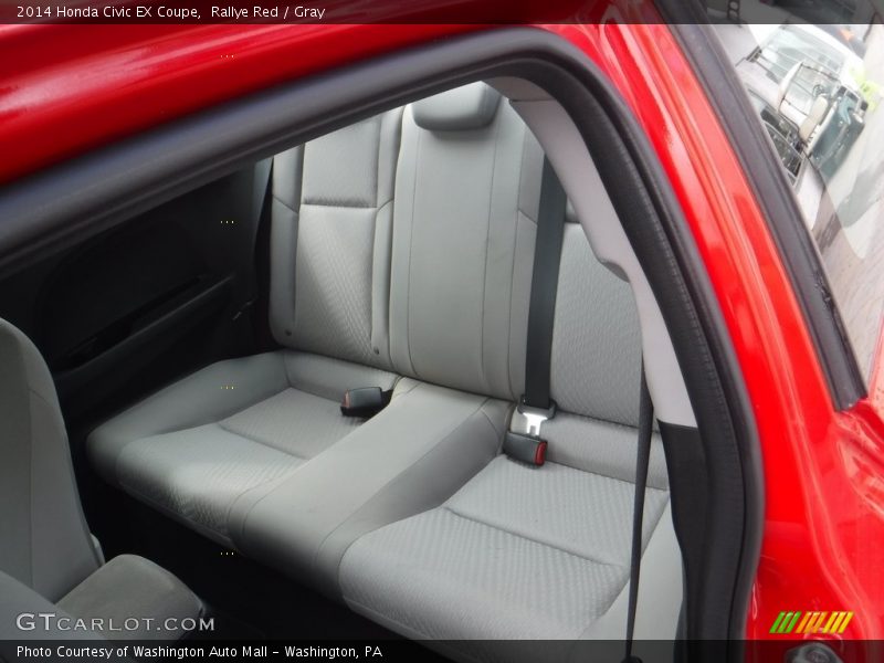 Rallye Red / Gray 2014 Honda Civic EX Coupe