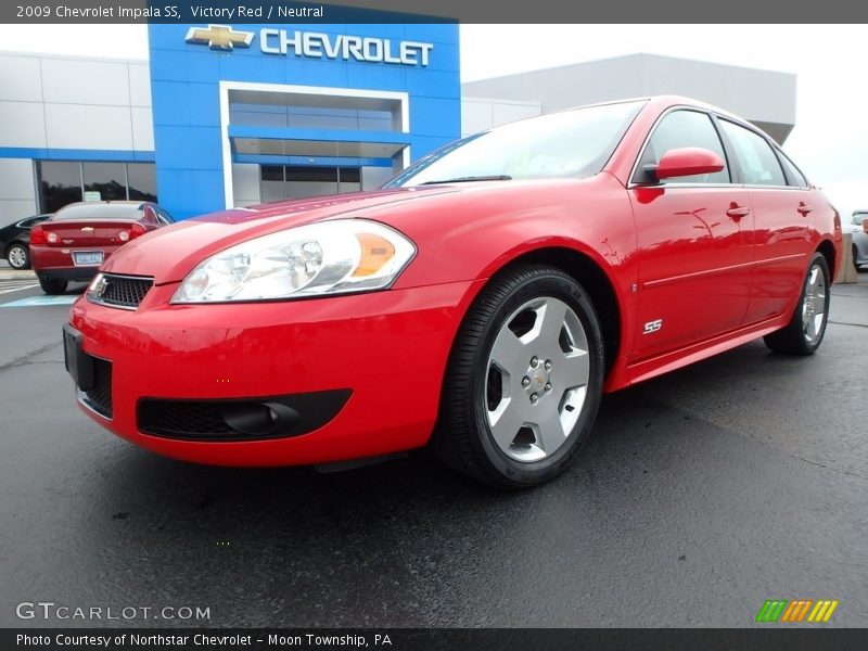 Victory Red / Neutral 2009 Chevrolet Impala SS