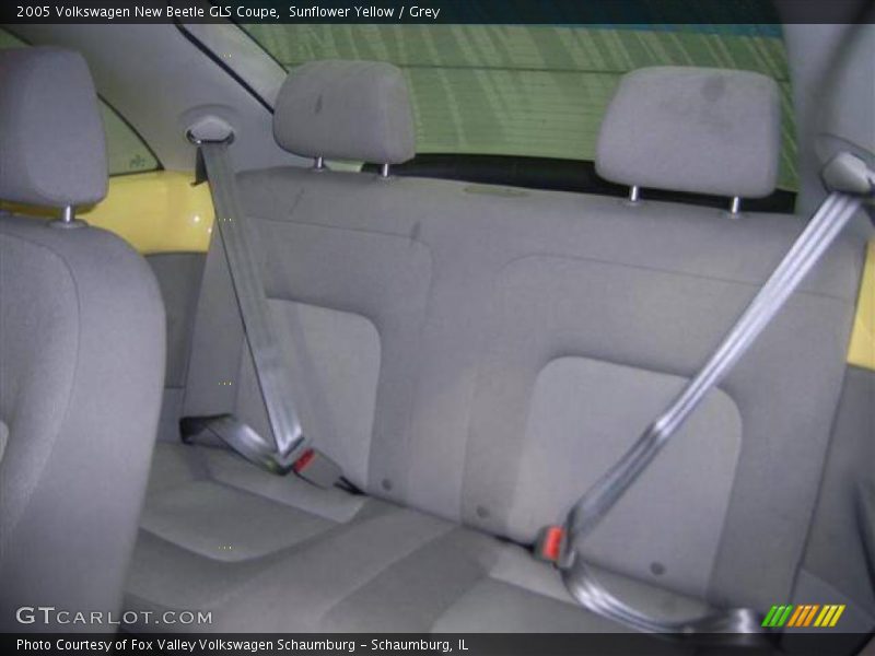 Sunflower Yellow / Grey 2005 Volkswagen New Beetle GLS Coupe