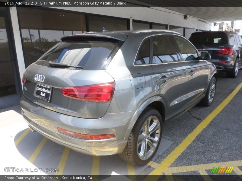 Monsoon Gray Metallic / Black 2016 Audi Q3 2.0 TSFI Premium Plus
