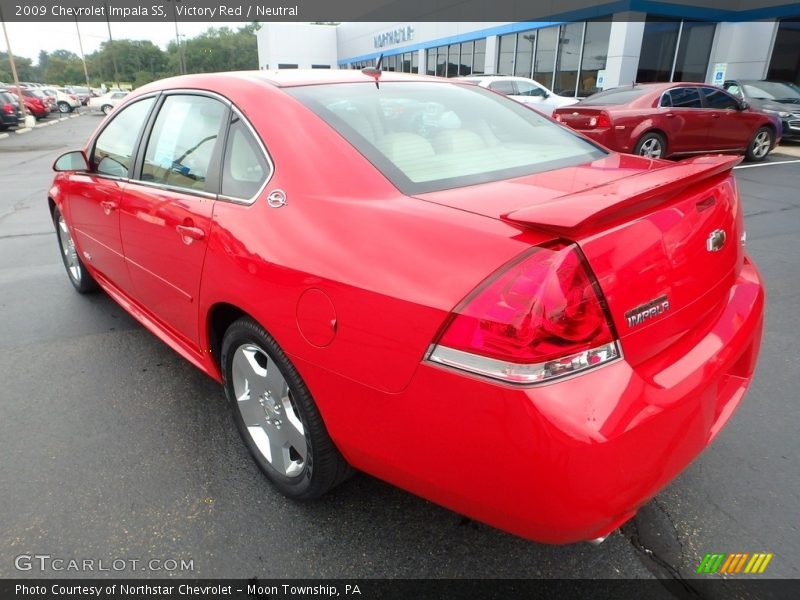 Victory Red / Neutral 2009 Chevrolet Impala SS