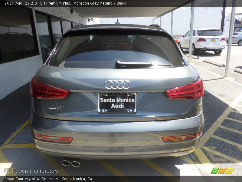 Monsoon Gray Metallic / Black 2016 Audi Q3 2.0 TSFI Premium Plus