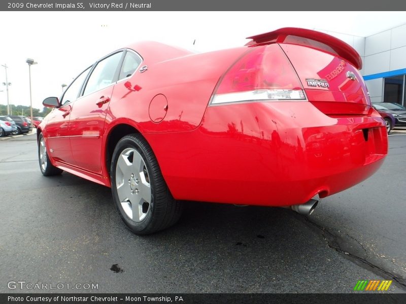 Victory Red / Neutral 2009 Chevrolet Impala SS