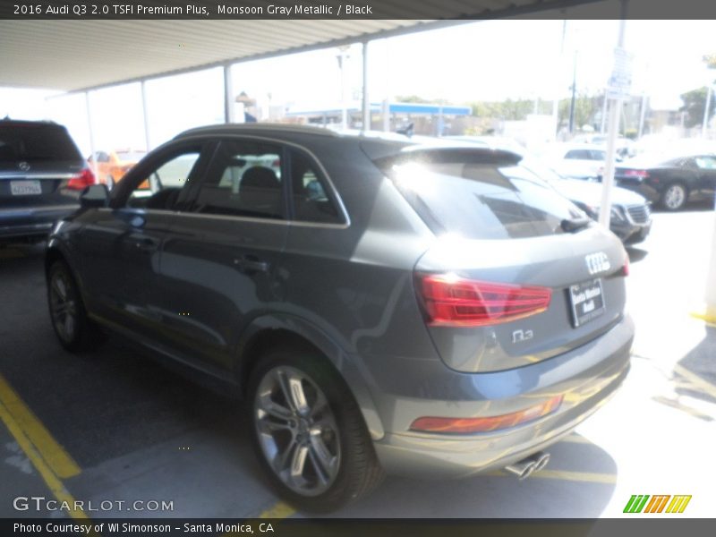 Monsoon Gray Metallic / Black 2016 Audi Q3 2.0 TSFI Premium Plus