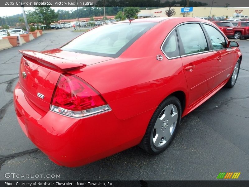 Victory Red / Neutral 2009 Chevrolet Impala SS