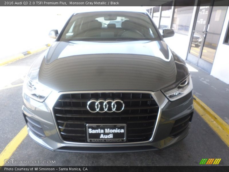 Monsoon Gray Metallic / Black 2016 Audi Q3 2.0 TSFI Premium Plus