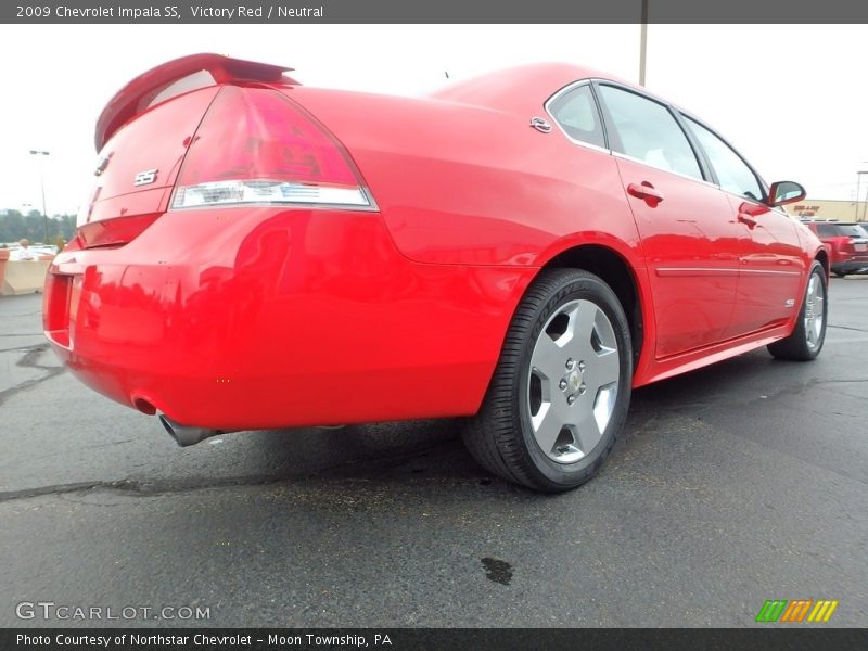 Victory Red / Neutral 2009 Chevrolet Impala SS