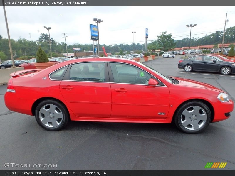 Victory Red / Neutral 2009 Chevrolet Impala SS
