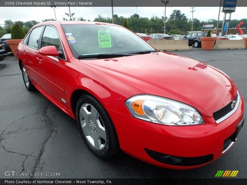 Victory Red / Neutral 2009 Chevrolet Impala SS