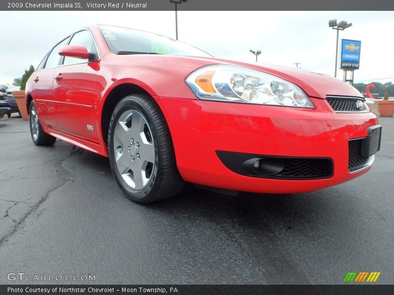 Victory Red / Neutral 2009 Chevrolet Impala SS
