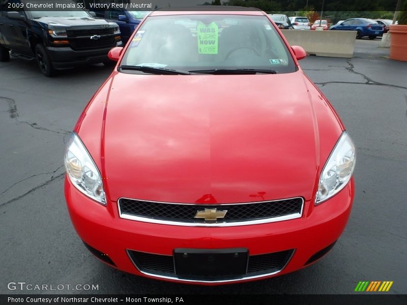Victory Red / Neutral 2009 Chevrolet Impala SS