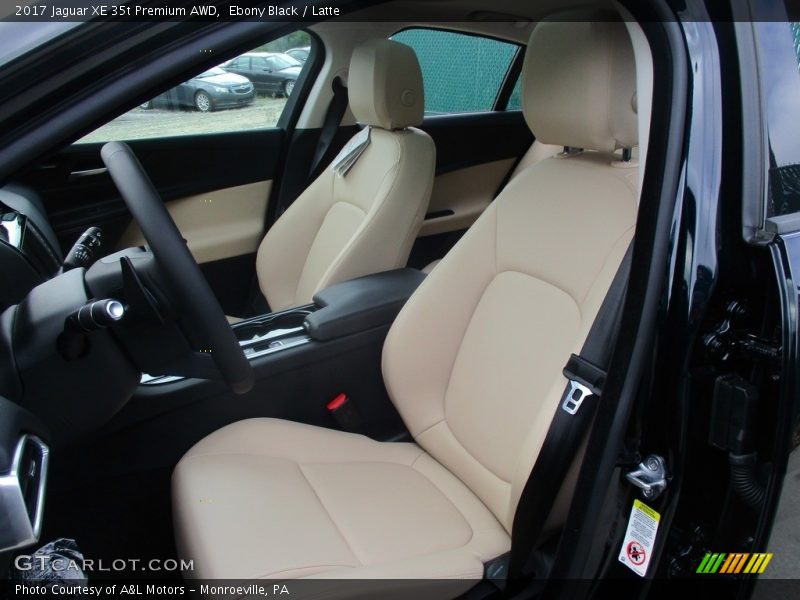 Front Seat of 2017 XE 35t Premium AWD