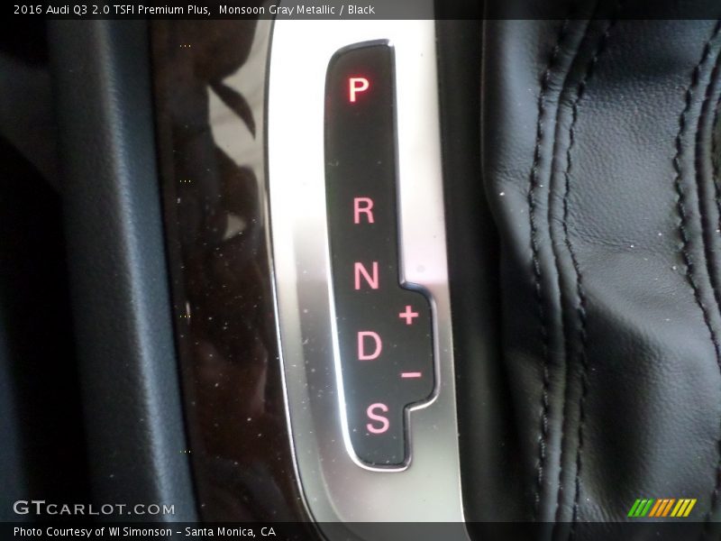 Monsoon Gray Metallic / Black 2016 Audi Q3 2.0 TSFI Premium Plus