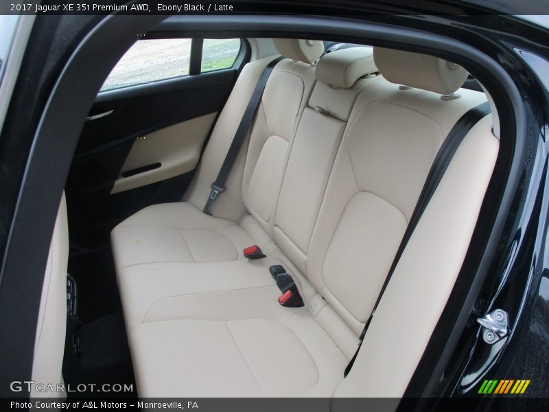 Rear Seat of 2017 XE 35t Premium AWD