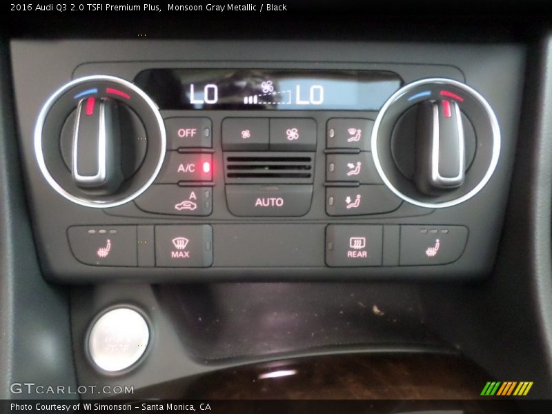 Monsoon Gray Metallic / Black 2016 Audi Q3 2.0 TSFI Premium Plus