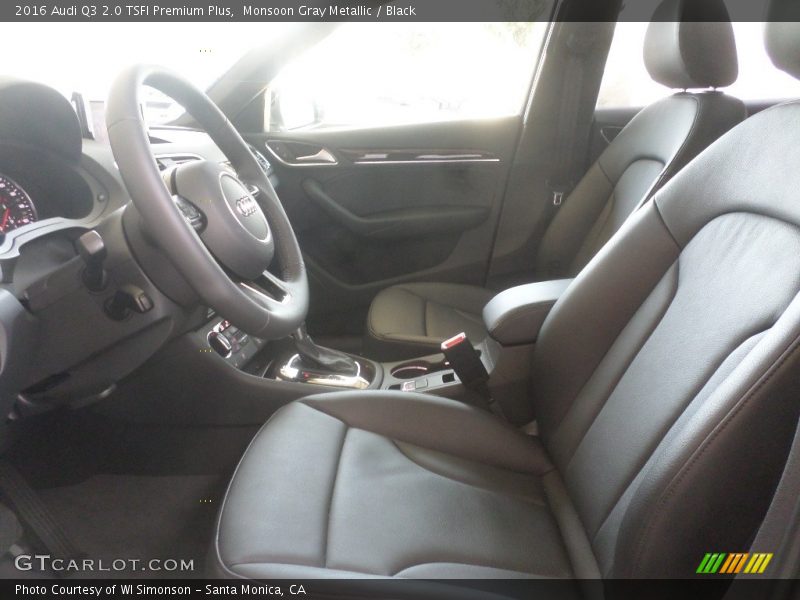Monsoon Gray Metallic / Black 2016 Audi Q3 2.0 TSFI Premium Plus