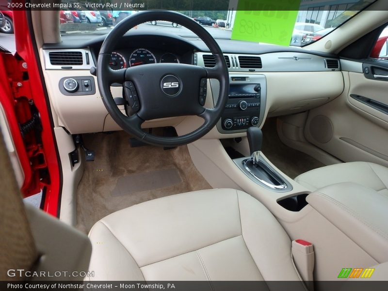 Victory Red / Neutral 2009 Chevrolet Impala SS