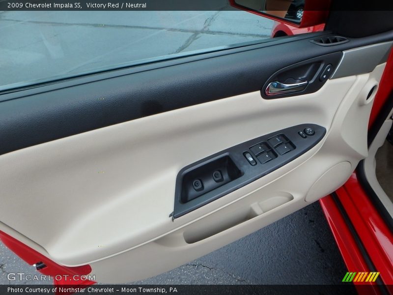 Victory Red / Neutral 2009 Chevrolet Impala SS
