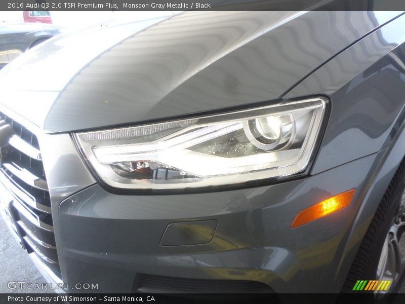Monsoon Gray Metallic / Black 2016 Audi Q3 2.0 TSFI Premium Plus