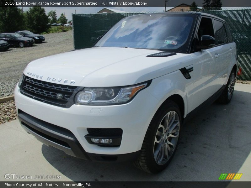 Fuji White / Ebony/Ebony 2016 Land Rover Range Rover Sport Supercharged