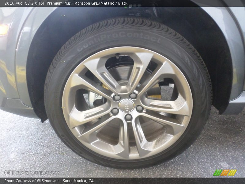 Monsoon Gray Metallic / Black 2016 Audi Q3 2.0 TSFI Premium Plus