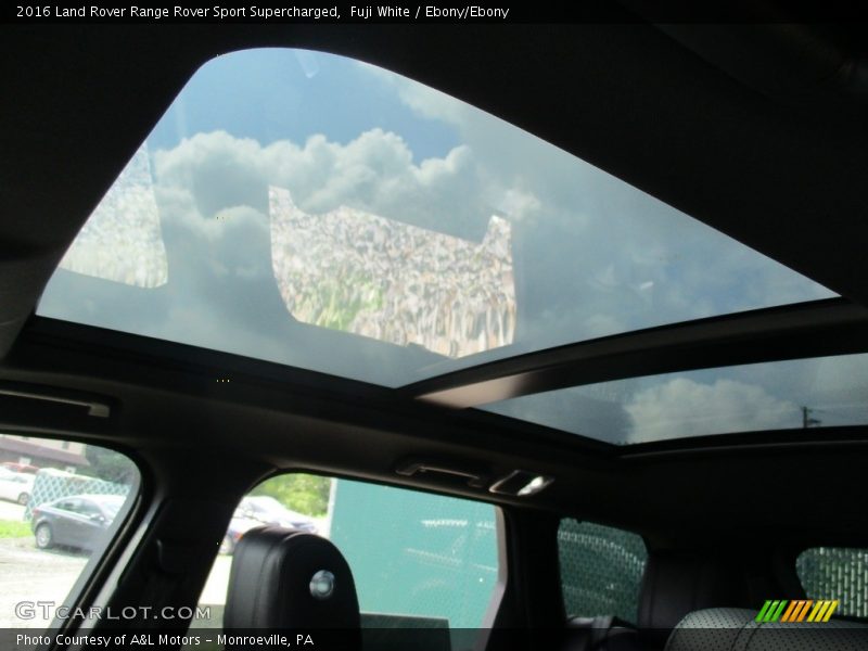 Fuji White / Ebony/Ebony 2016 Land Rover Range Rover Sport Supercharged