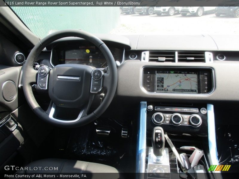 Fuji White / Ebony/Ebony 2016 Land Rover Range Rover Sport Supercharged