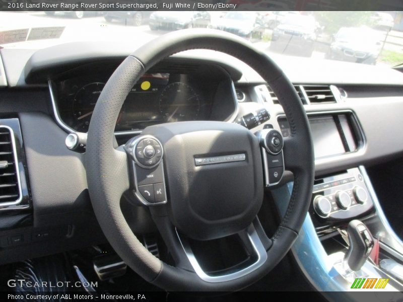 Fuji White / Ebony/Ebony 2016 Land Rover Range Rover Sport Supercharged