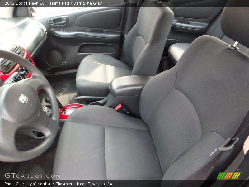 Flame Red / Dark Slate Gray 2003 Dodge Neon SXT