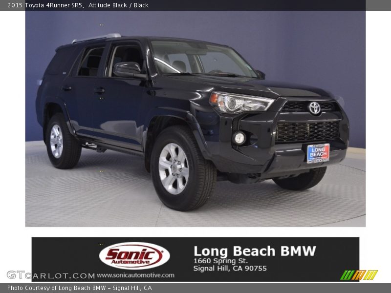 Attitude Black / Black 2015 Toyota 4Runner SR5