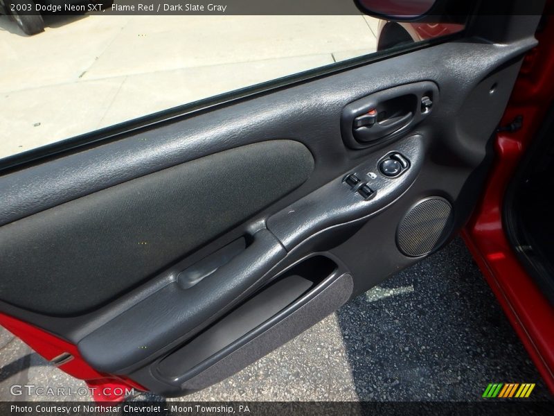 Flame Red / Dark Slate Gray 2003 Dodge Neon SXT