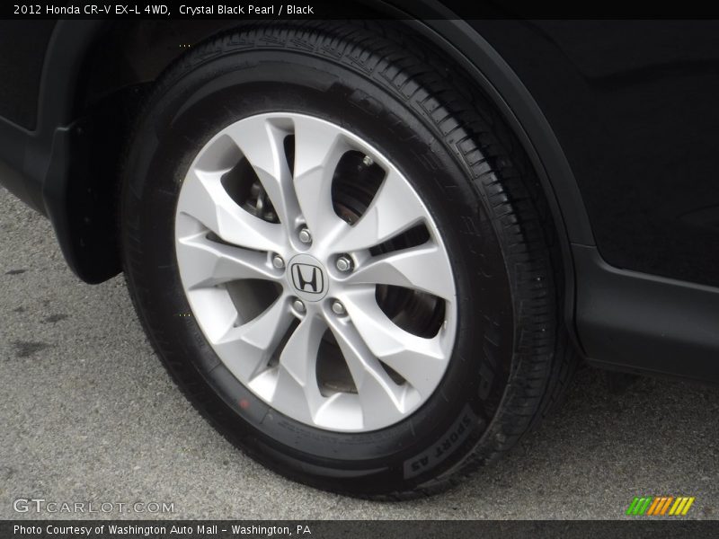 Crystal Black Pearl / Black 2012 Honda CR-V EX-L 4WD
