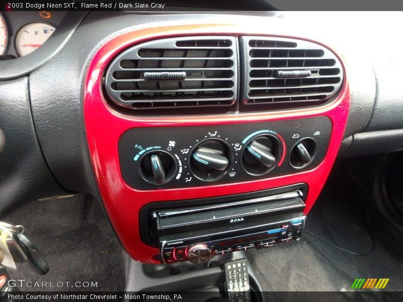 Flame Red / Dark Slate Gray 2003 Dodge Neon SXT